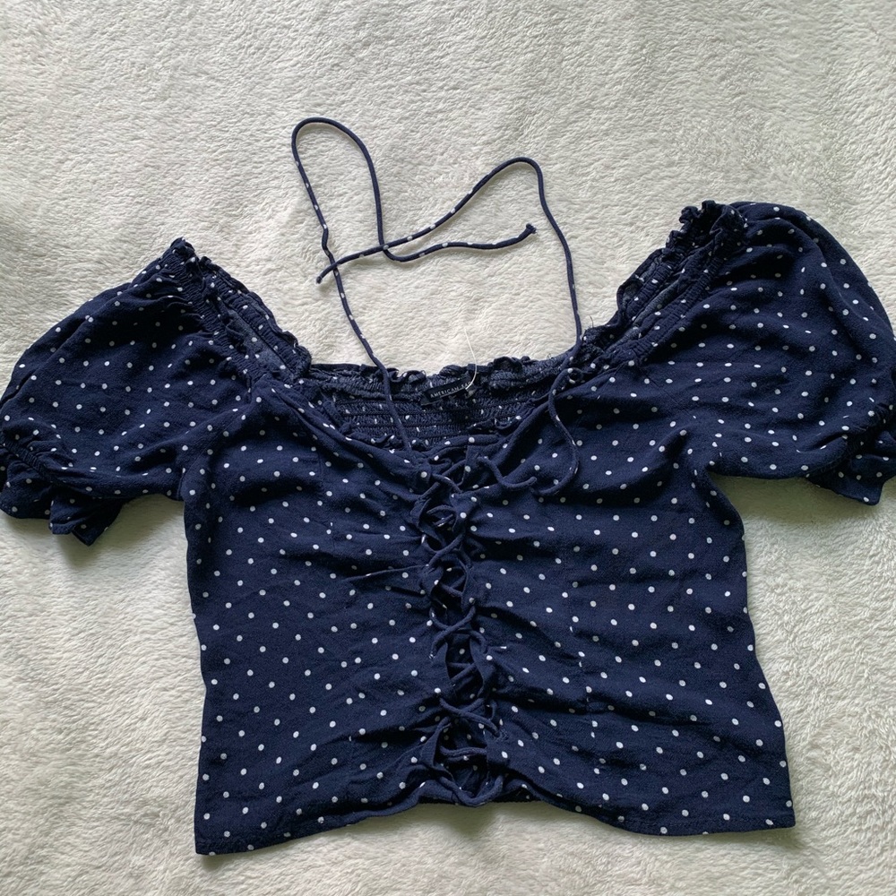 American Eagle off the shoulder top